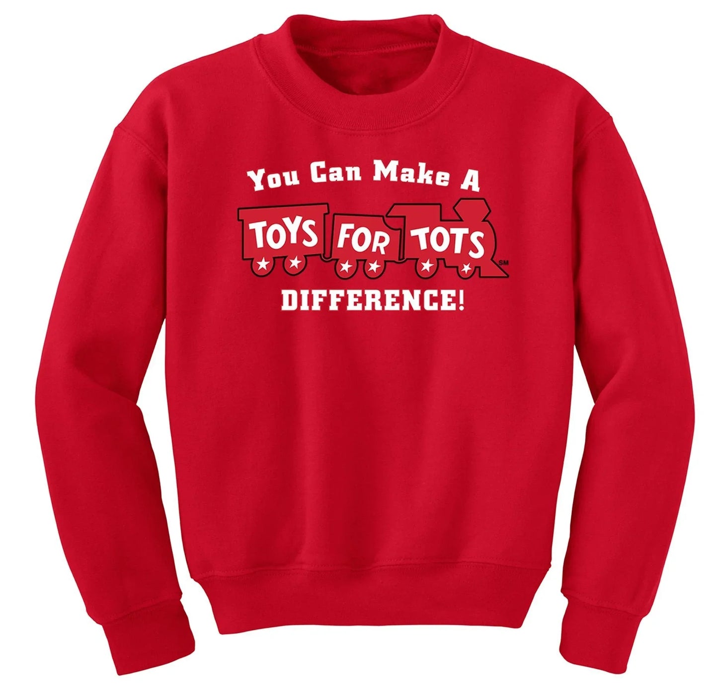 Kids Make a Difference TFT Train Sweatshirt - TFT GIFT SHOP