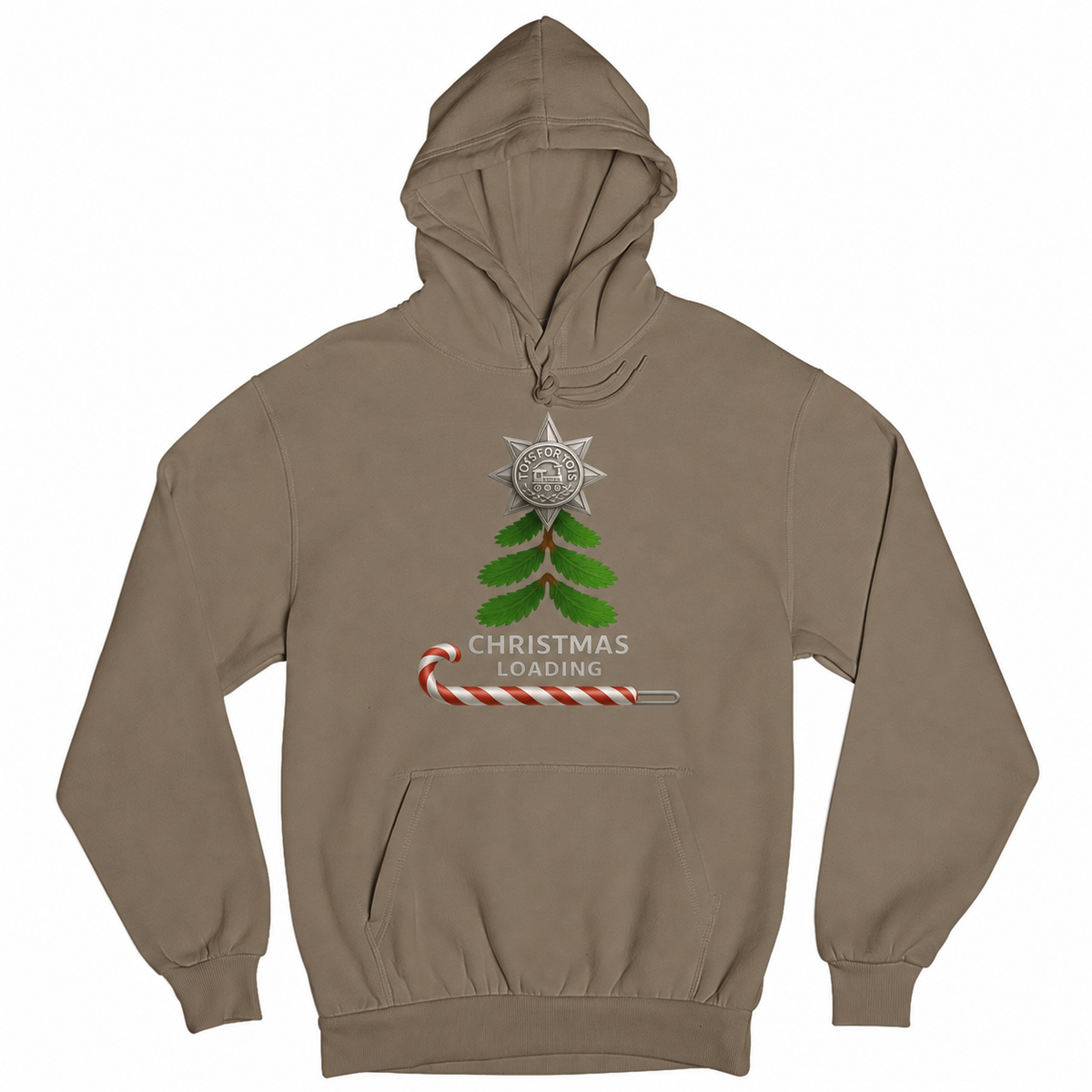 Christmas Loading Hoodie — COYOTE