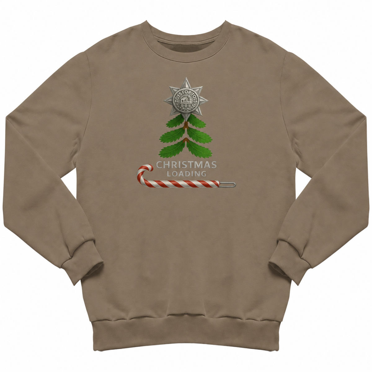 Christmas Loading Sweatshirt — COYOTE
