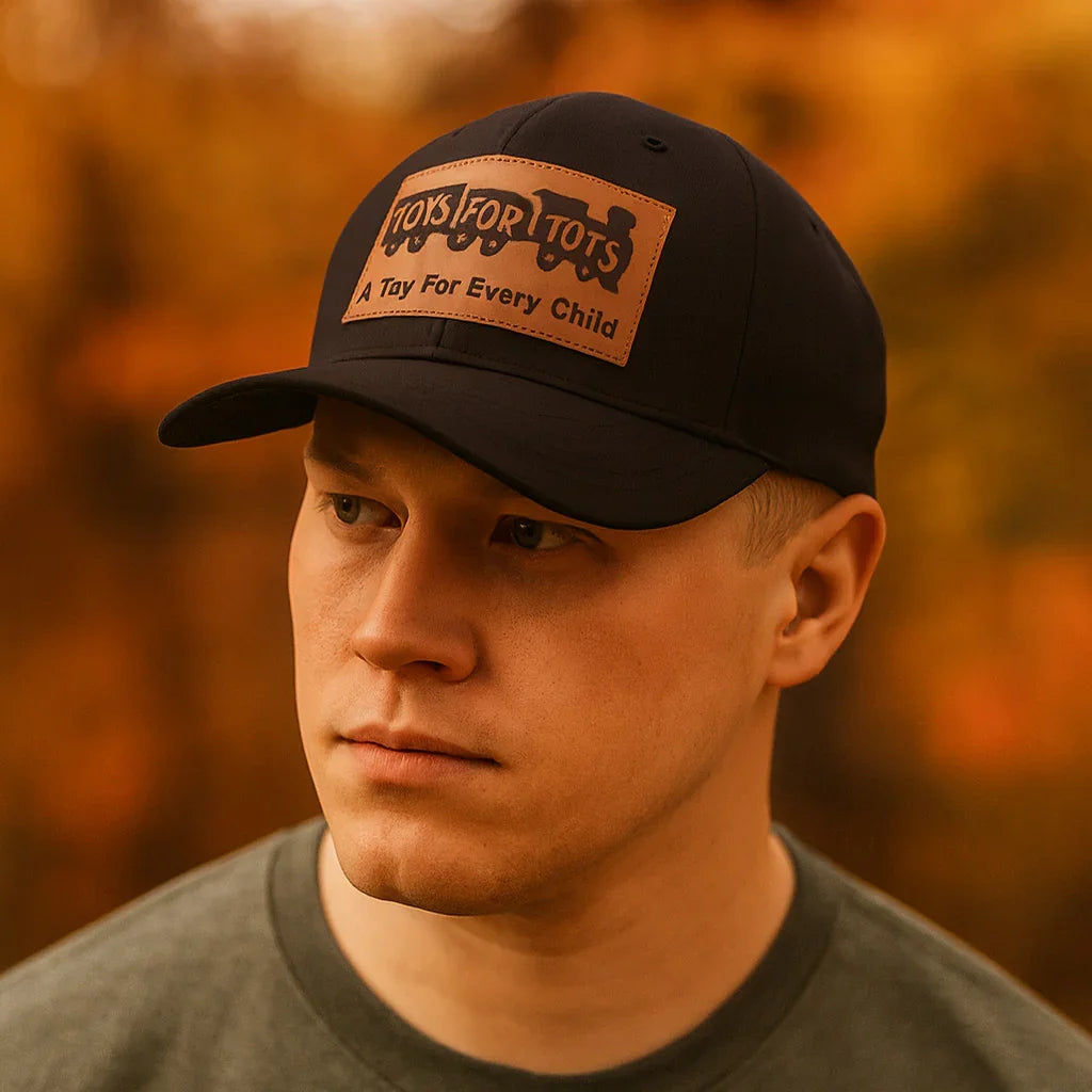 A Toy For Every Child Leather Patch Hat - TFT GIFT SHOP