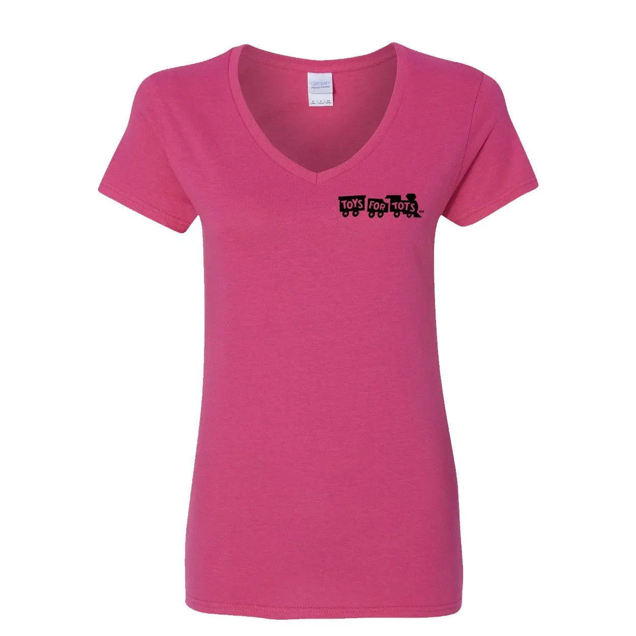 Black TFT Chest Seal Women's V-Neck - TFT GIFT SHOP