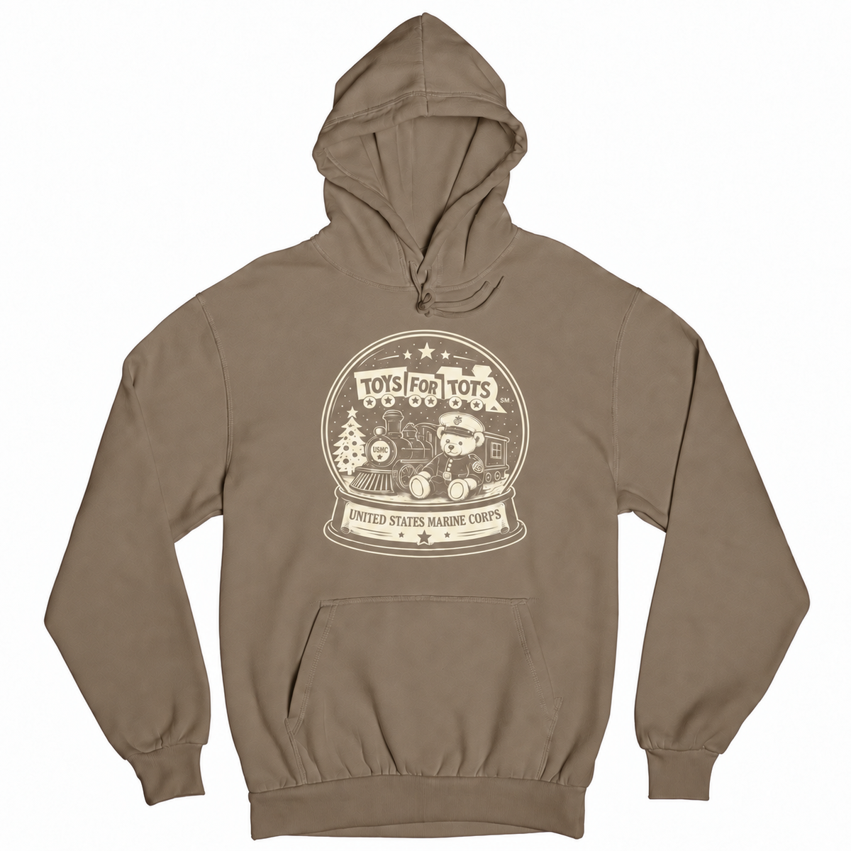 TFT Snow Globe Hoodie - Chocolate