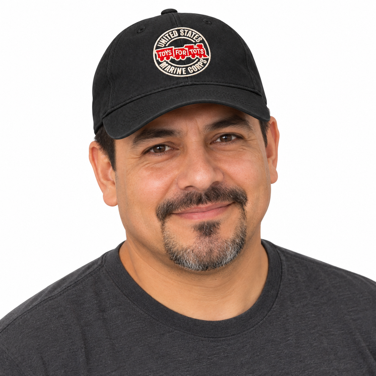 Black TFT Circle Embroidered Hat