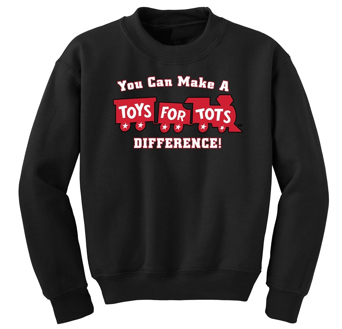 Kids Make a Difference TFT Train Sweatshirt - TFT GIFT SHOP