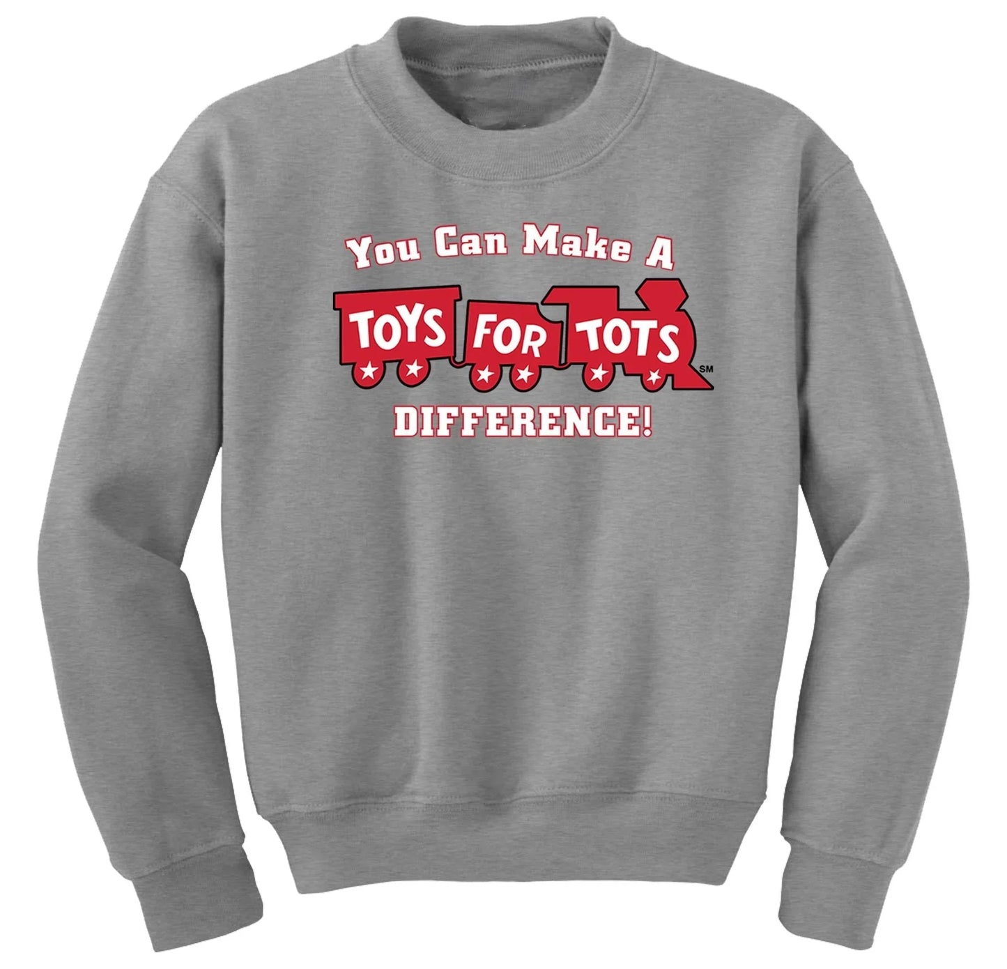 Kids Make a Difference TFT Train Sweatshirt - TFT GIFT SHOP
