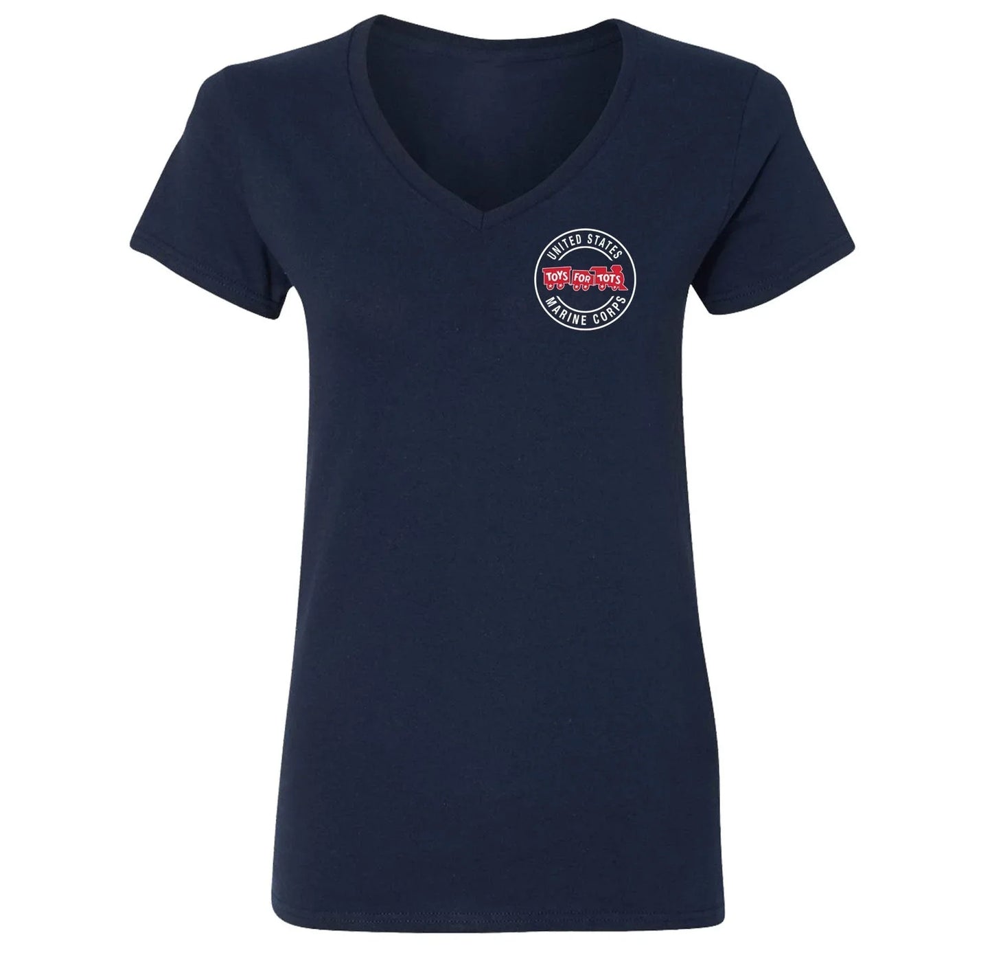 Circle TFT Chest Seal Women's V-Neck - TFT GIFT SHOP