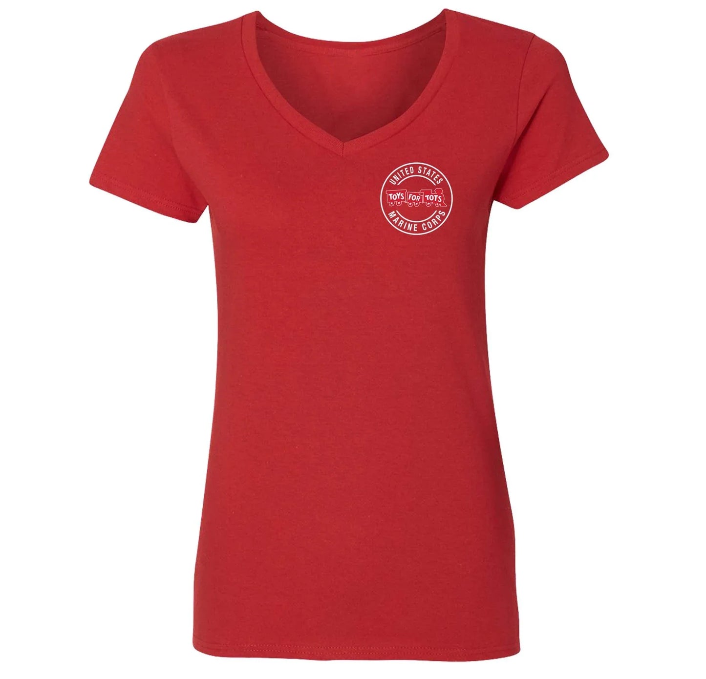 Circle TFT Chest Seal Women's V-Neck - TFT GIFT SHOP