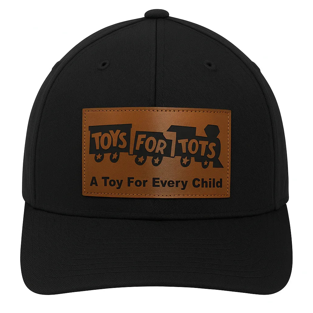 A Toy For Every Child Leather Patch Hat - TFT GIFT SHOP
