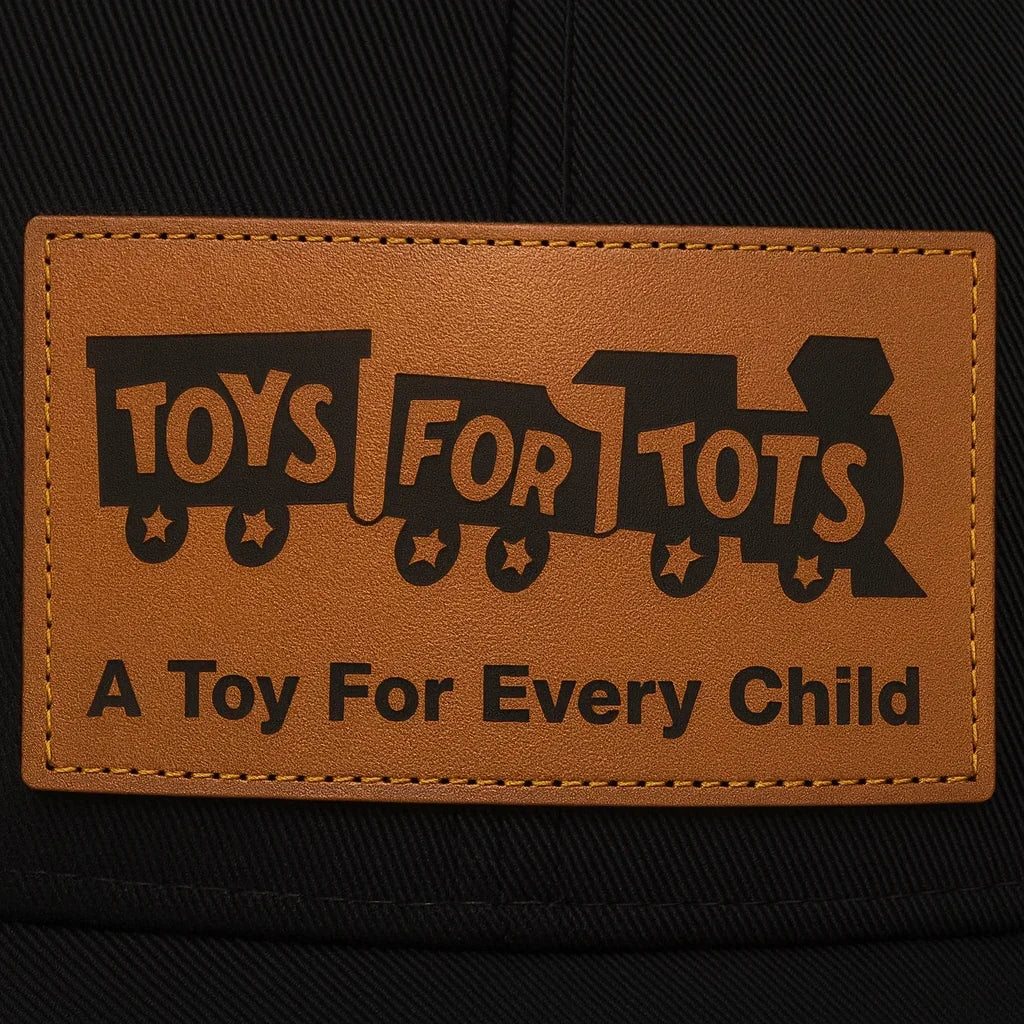 A Toy For Every Child Leather Patch Hat - TFT GIFT SHOP