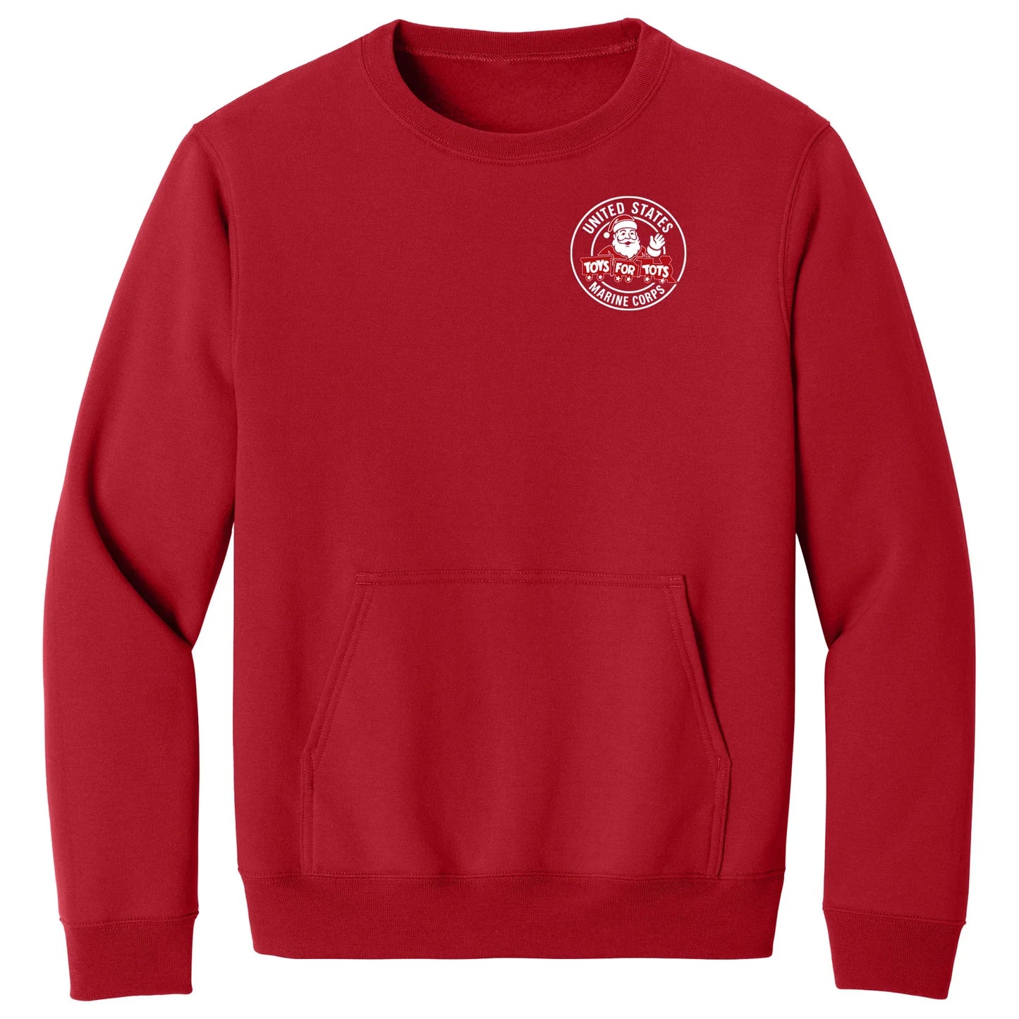 Pocket Sweatshirts with TFT Santa Chest Seal - TFT GIFT SHOP