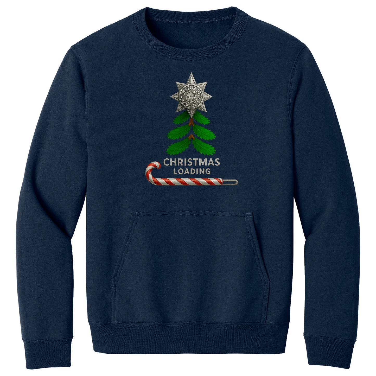 Christmas Loading Pocket Sweatshirt