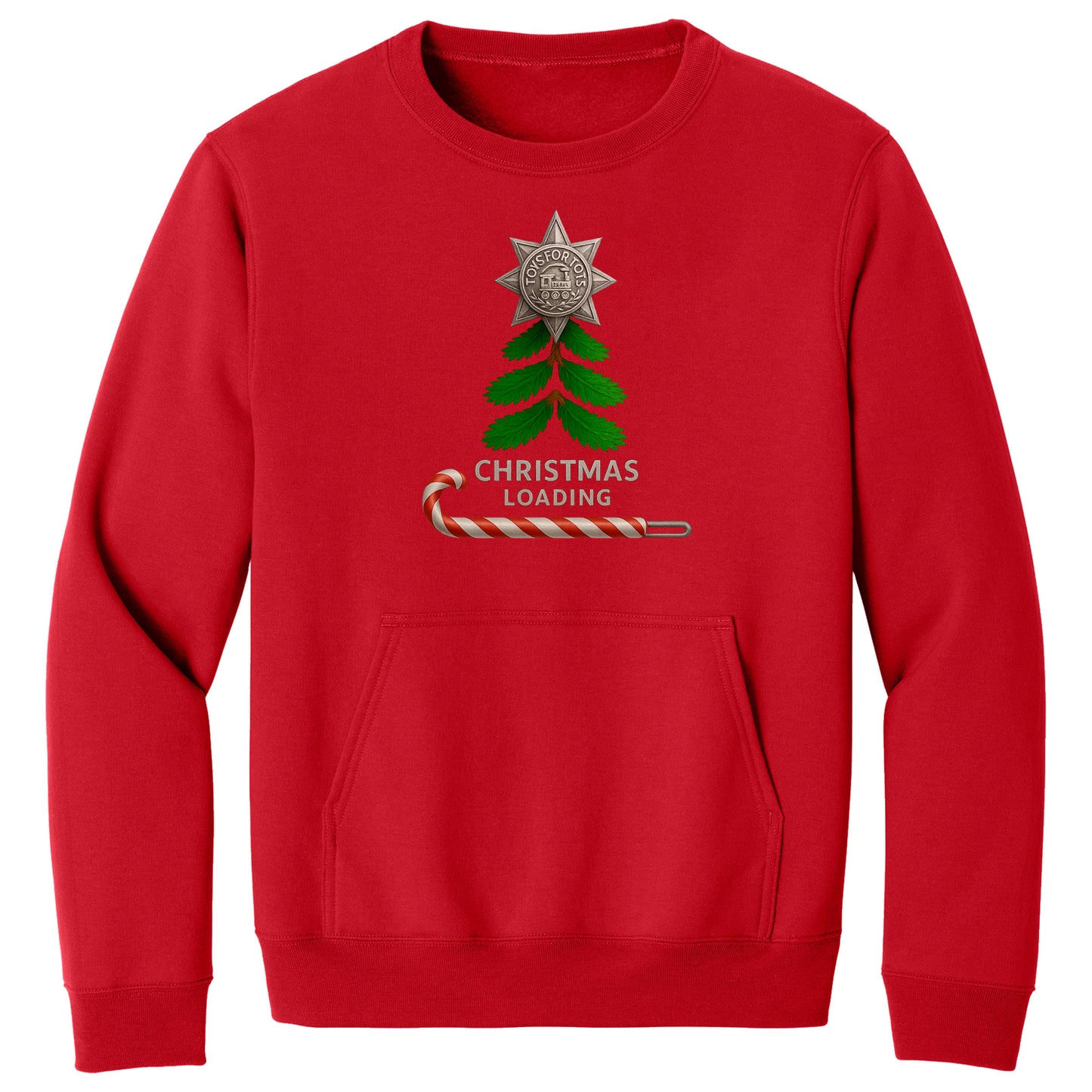 Christmas Loading Pocket Sweatshirt