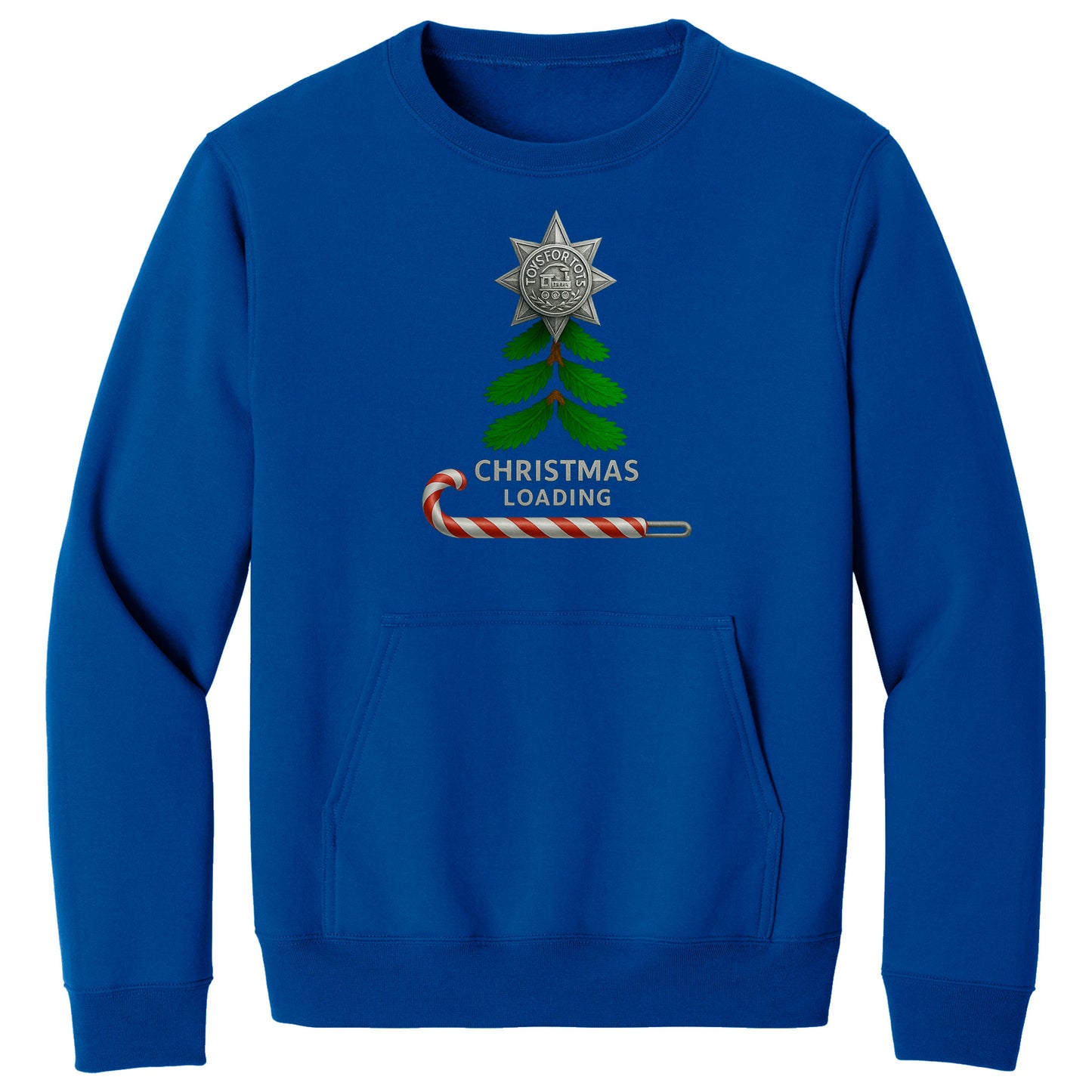 Christmas Loading Pocket Sweatshirt