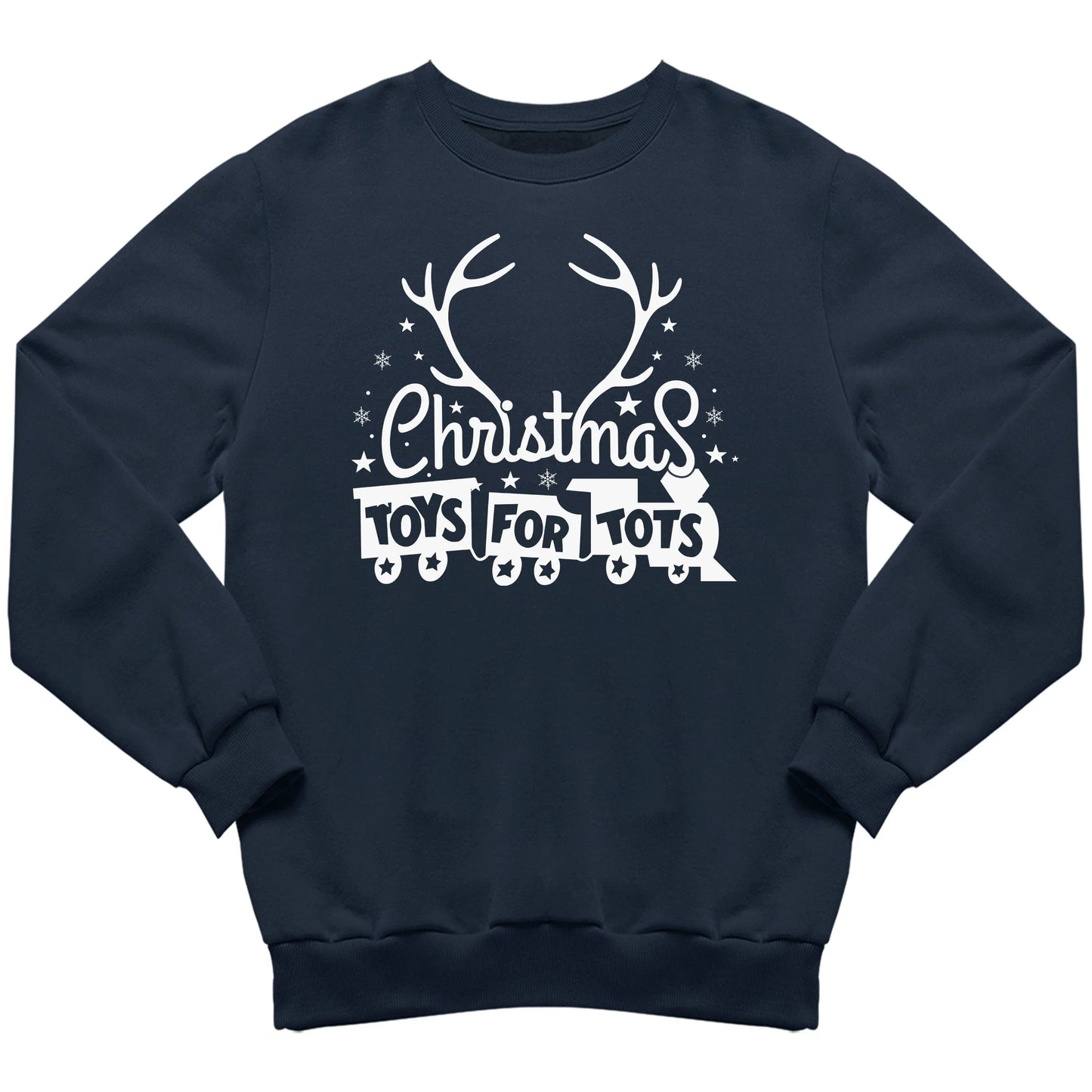 Christmas Antlers TFT Sweatshirt - TFT GIFT SHOP