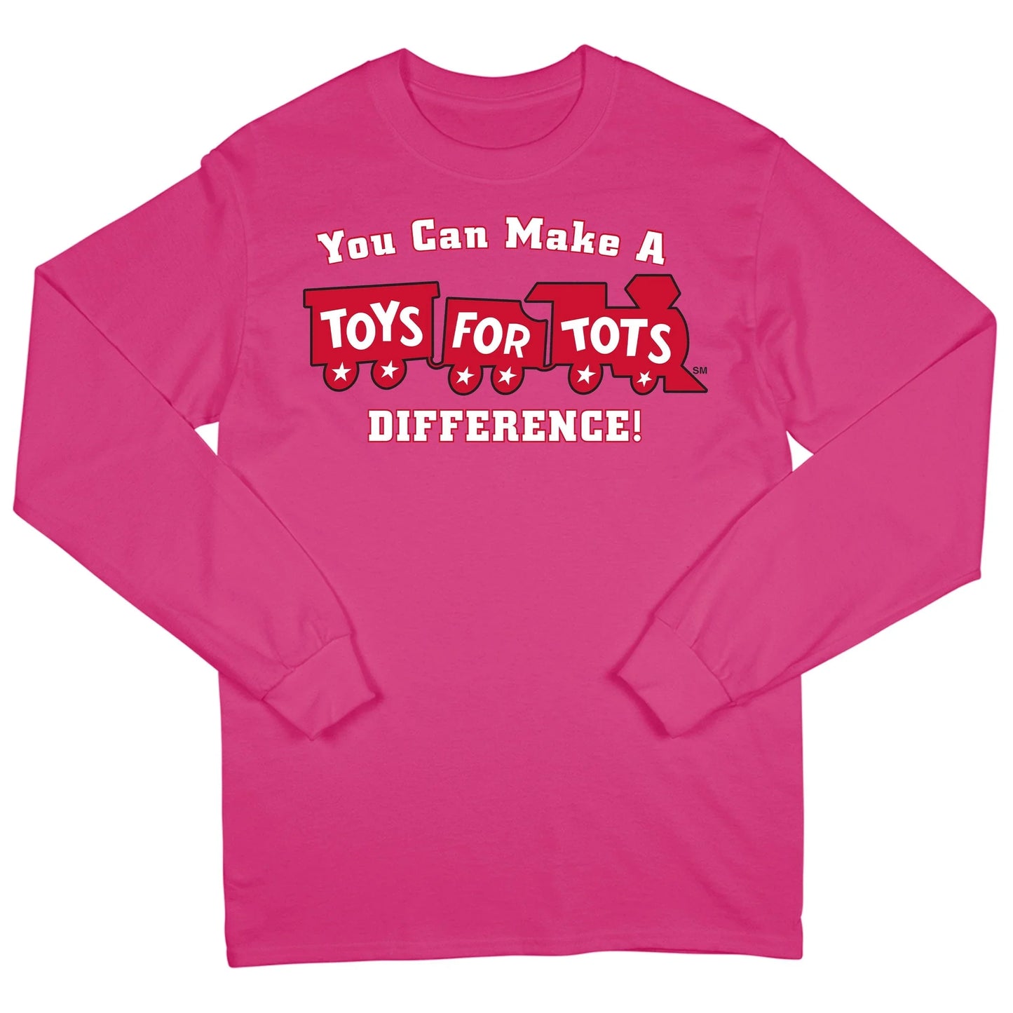 Make a Difference TFT Train Long Sleeve - TFT GIFT SHOP