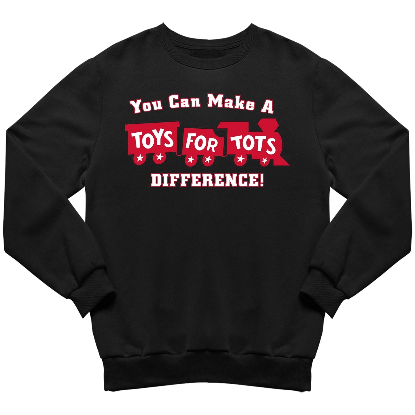 Make a Difference TFT Train Sweatshirt - TFT GIFT SHOP