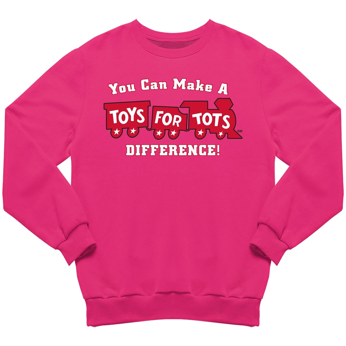 Make a Difference TFT Train Sweatshirt - TFT GIFT SHOP