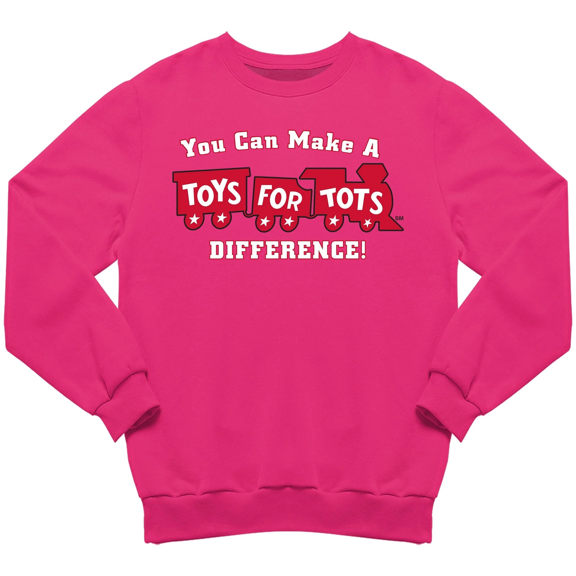 Make a Difference TFT Train Sweatshirt - TFT GIFT SHOP