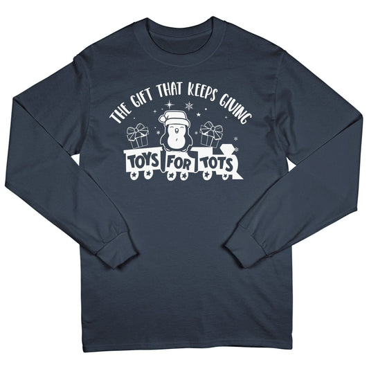 Kids The Gift That Keeps Giving TFT Long Sleeved - TFT GIFT SHOP