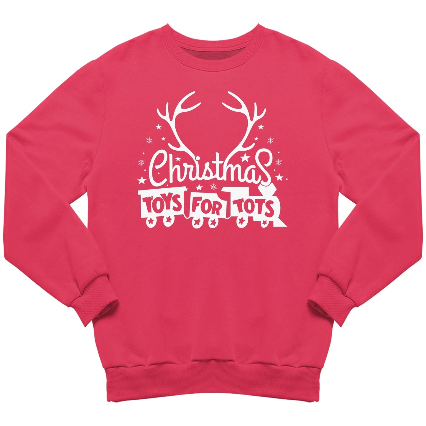 Christmas Antlers TFT Sweatshirt - TFT GIFT SHOP