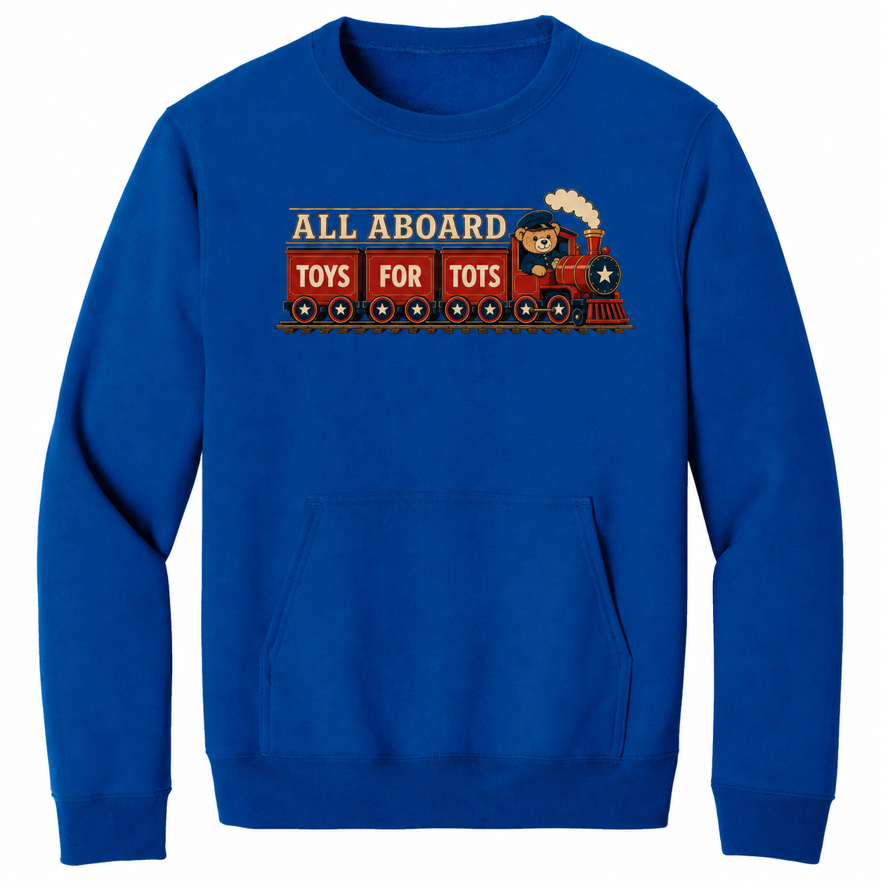 All Aboard Pocket Sweatshirt - Royal