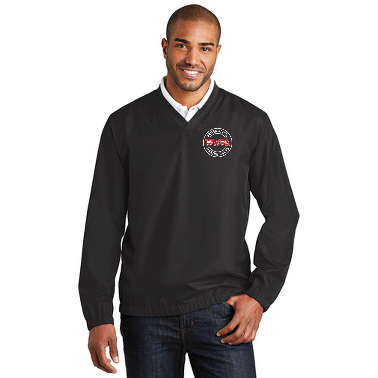 TFT Zephyr V-Neck Pullover Circle Chest Seal