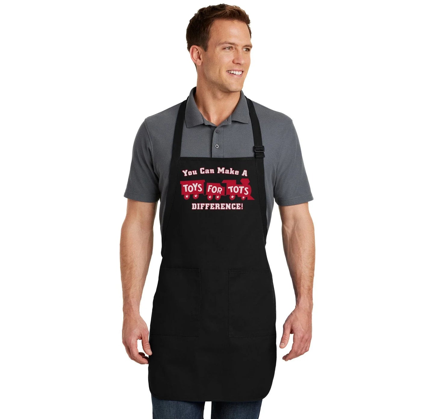 TFT Adjustable Apron with Pockets - TFT GIFT SHOP