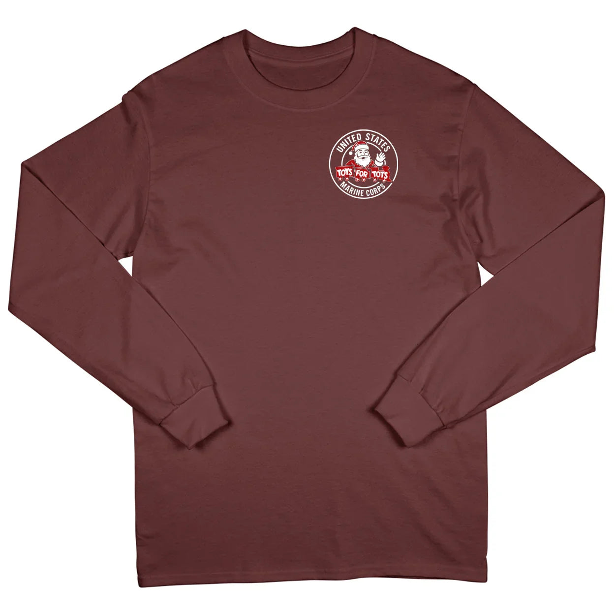 Santa Circle TFT Chest Seal Long Sleeve - TFT GIFT SHOP