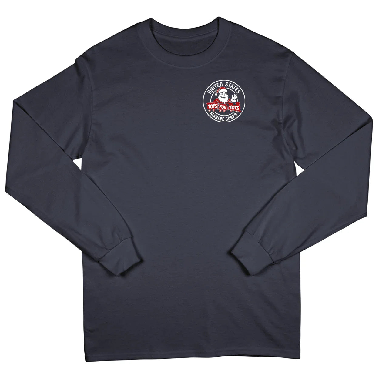 Santa Circle TFT Chest Seal Long Sleeve - TFT GIFT SHOP