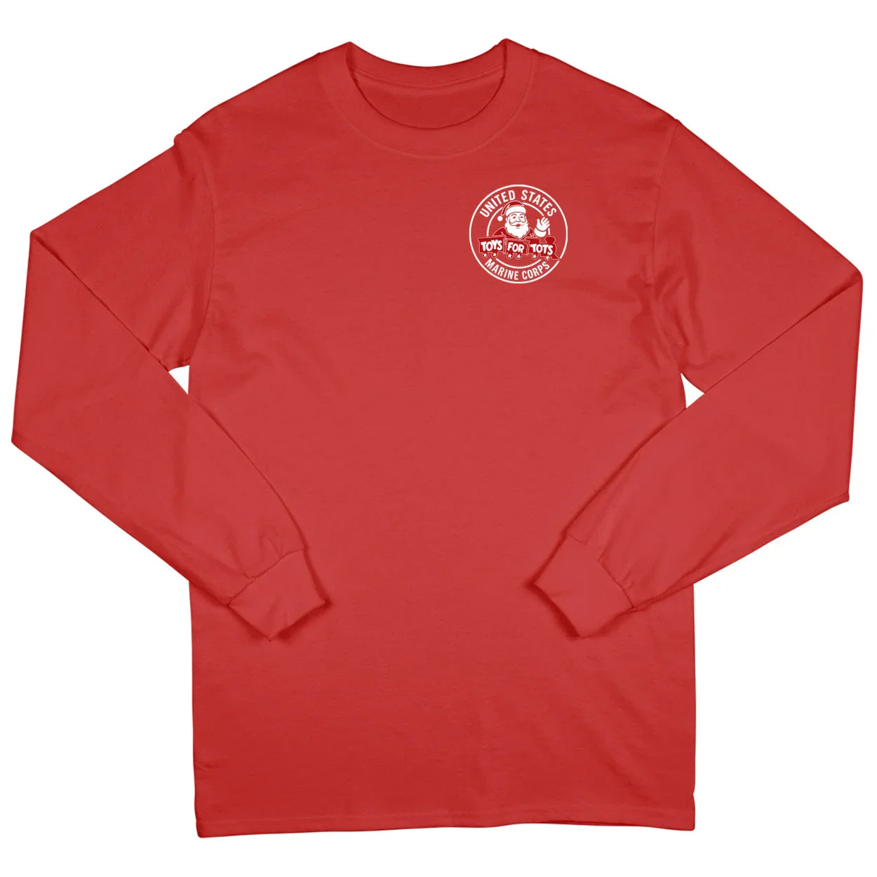 Santa Circle TFT Chest Seal Long Sleeve - TFT GIFT SHOP