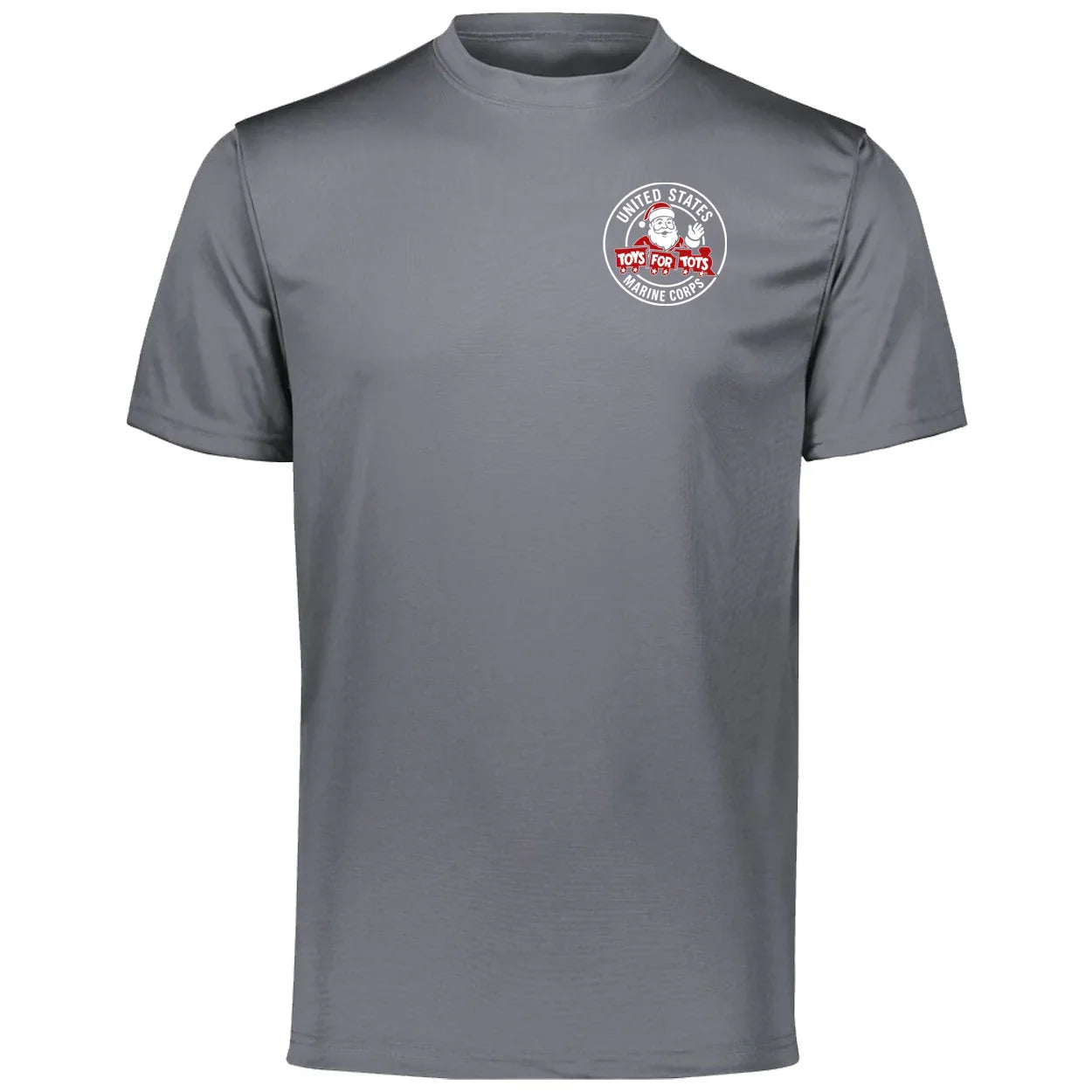 Santa Circle TFT Chest Seal Dri-Fit Performance T-Shirt - TFT GIFT SHOP