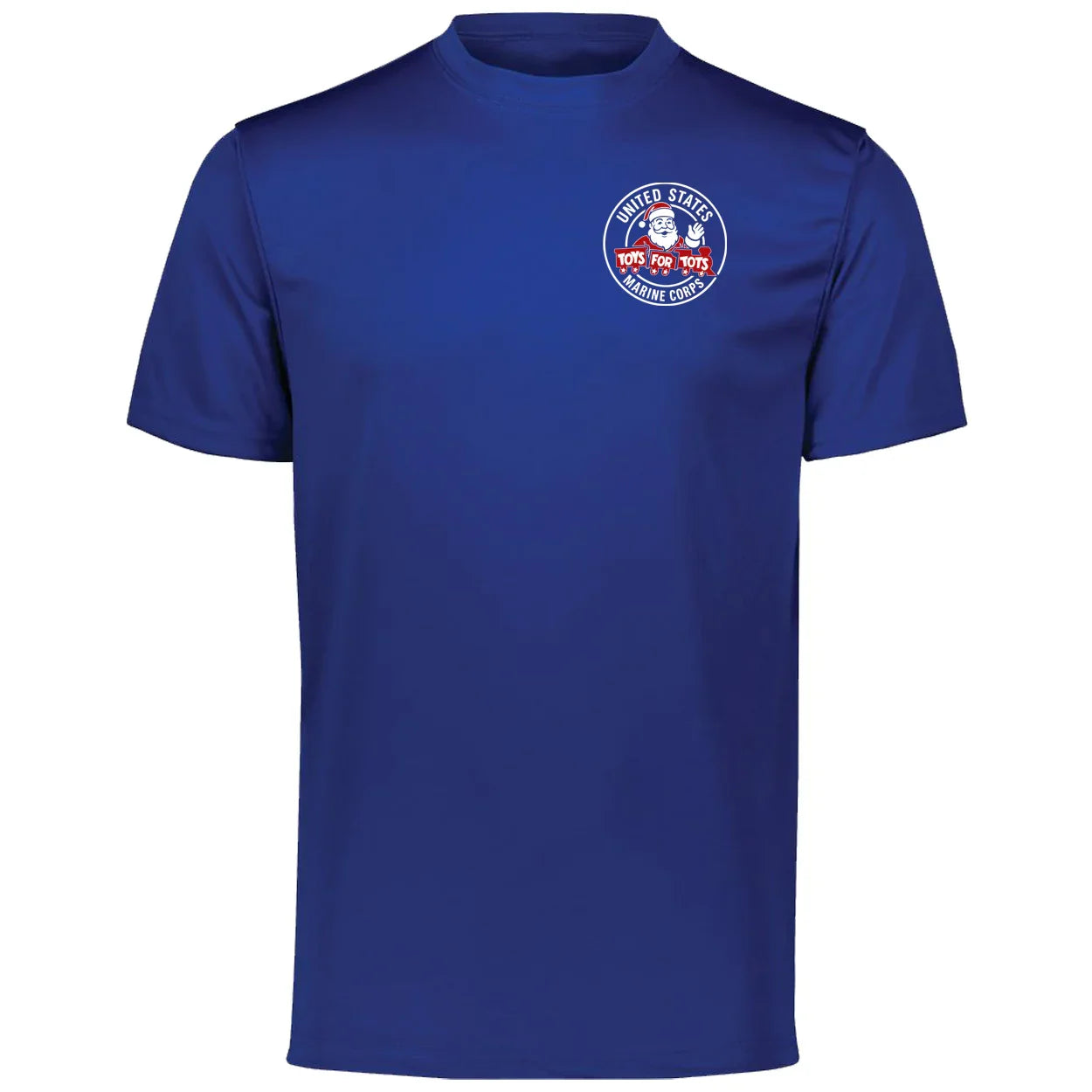 Santa Circle TFT Chest Seal Dri-Fit Performance T-Shirt - TFT GIFT SHOP