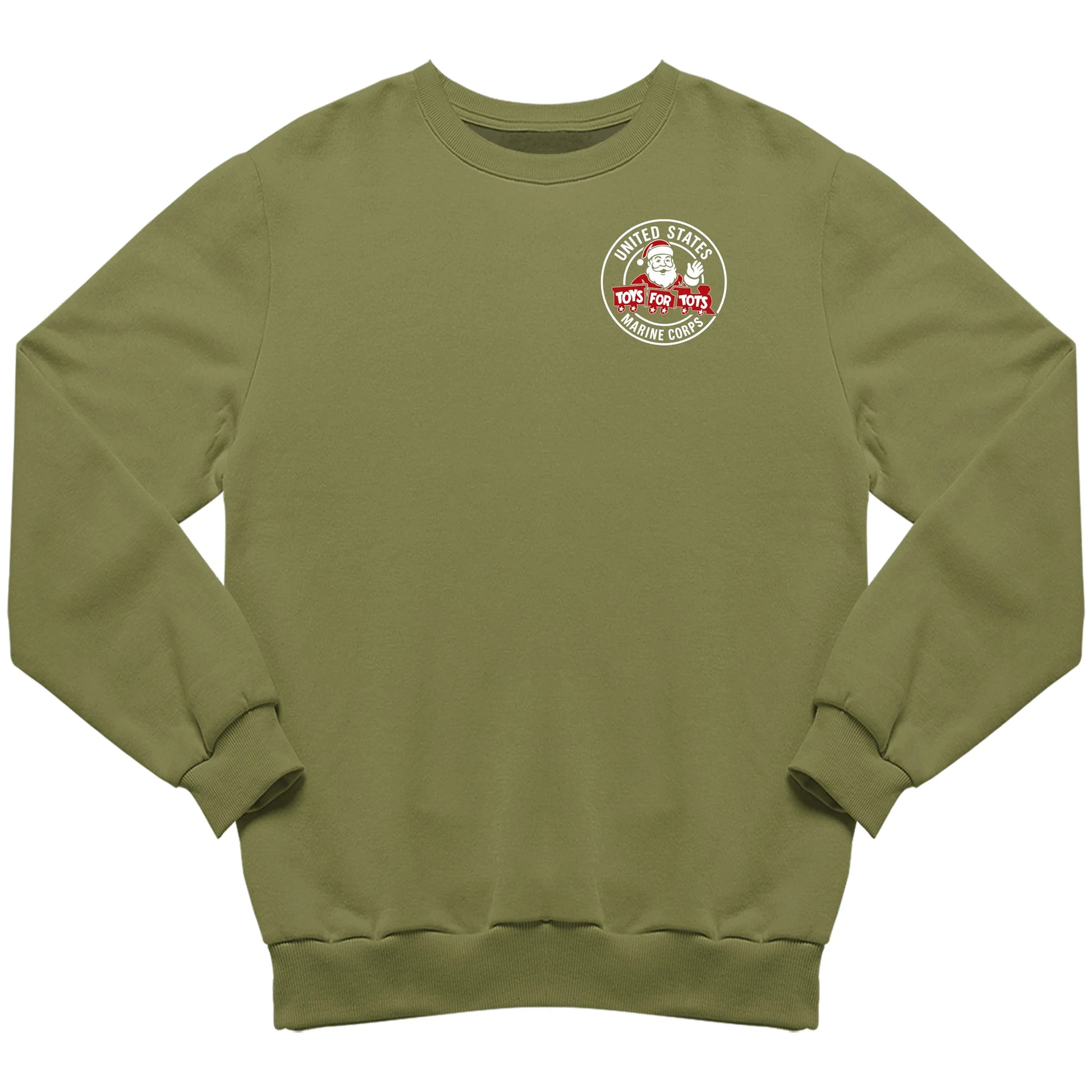 Circle Santa TFT Chest Seal Sweatshirt - TFT GIFT SHOP