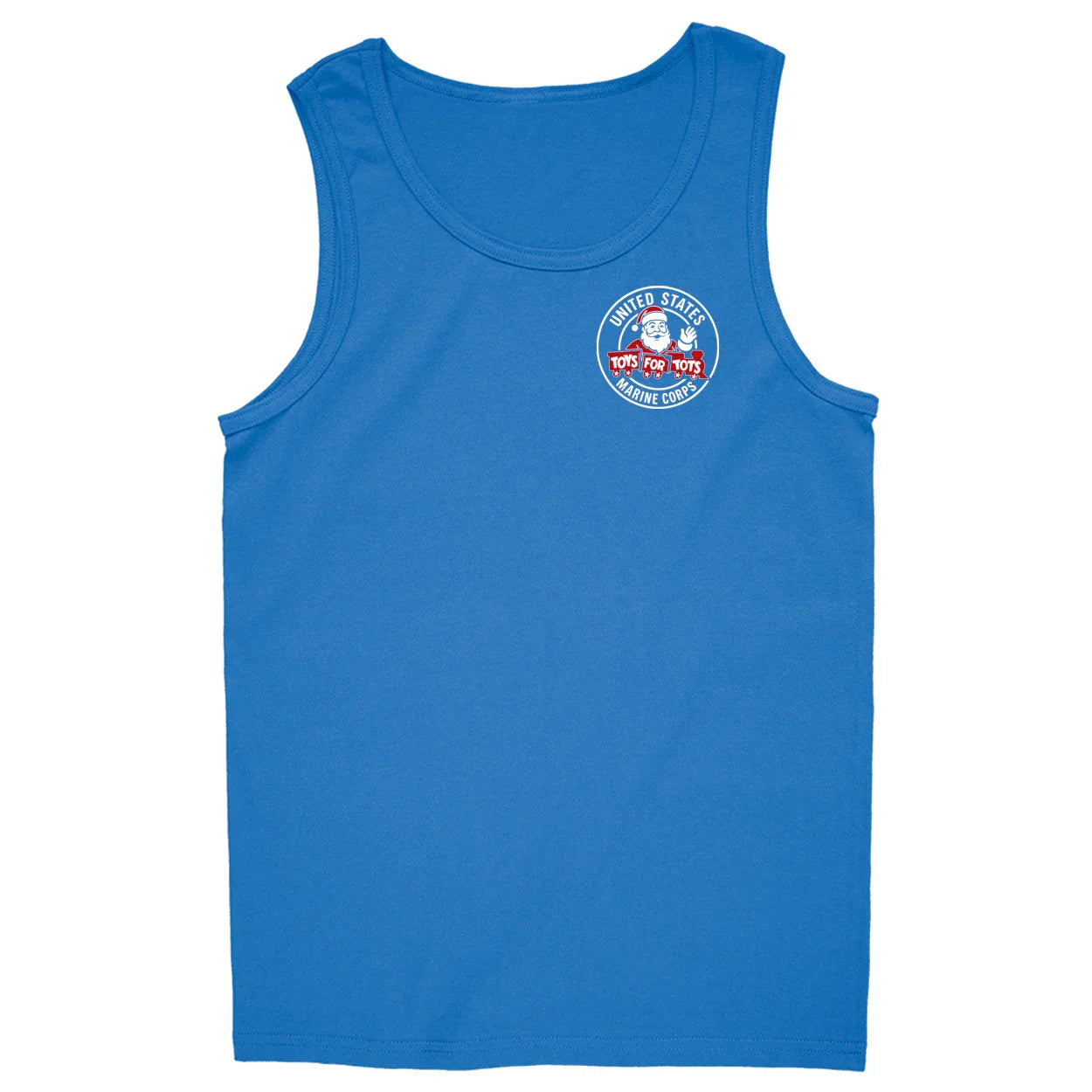 Circle Santa Chest Seal TFT Tank Top - TFT GIFT SHOP