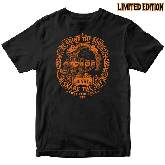 LIMITED EDITION BOO HALLOWEEN TEE T-SHIRT - Black