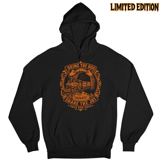 LIMITED EDITION BOO HALLOWEEN HOODIE - BLACK