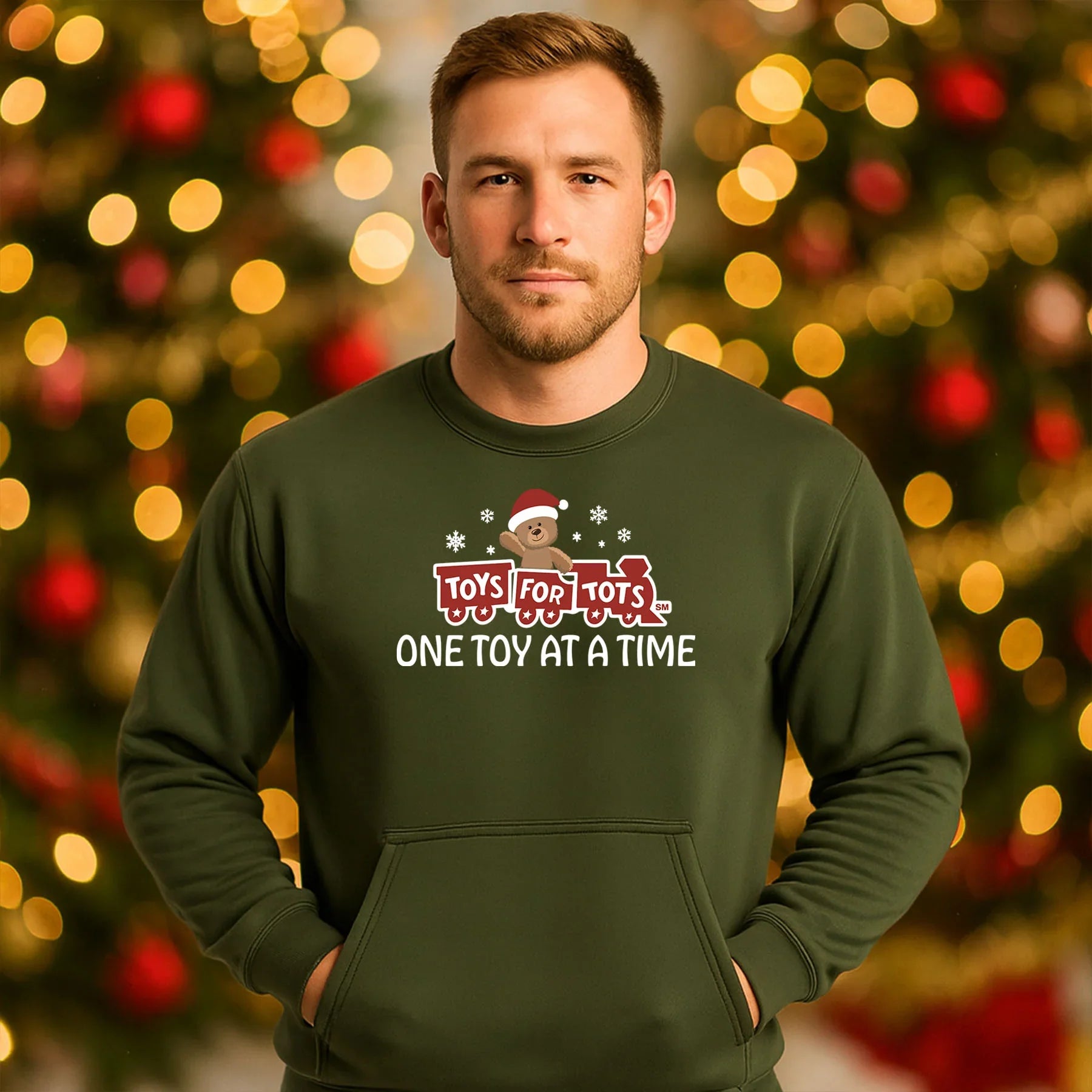 Pocket Sweatshirts with One Toy at a Time - TFT GIFT SHOP