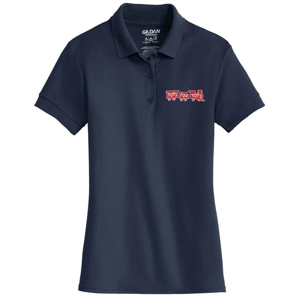 TFT Train Embroidered Women's Polo - TFT GIFT SHOP