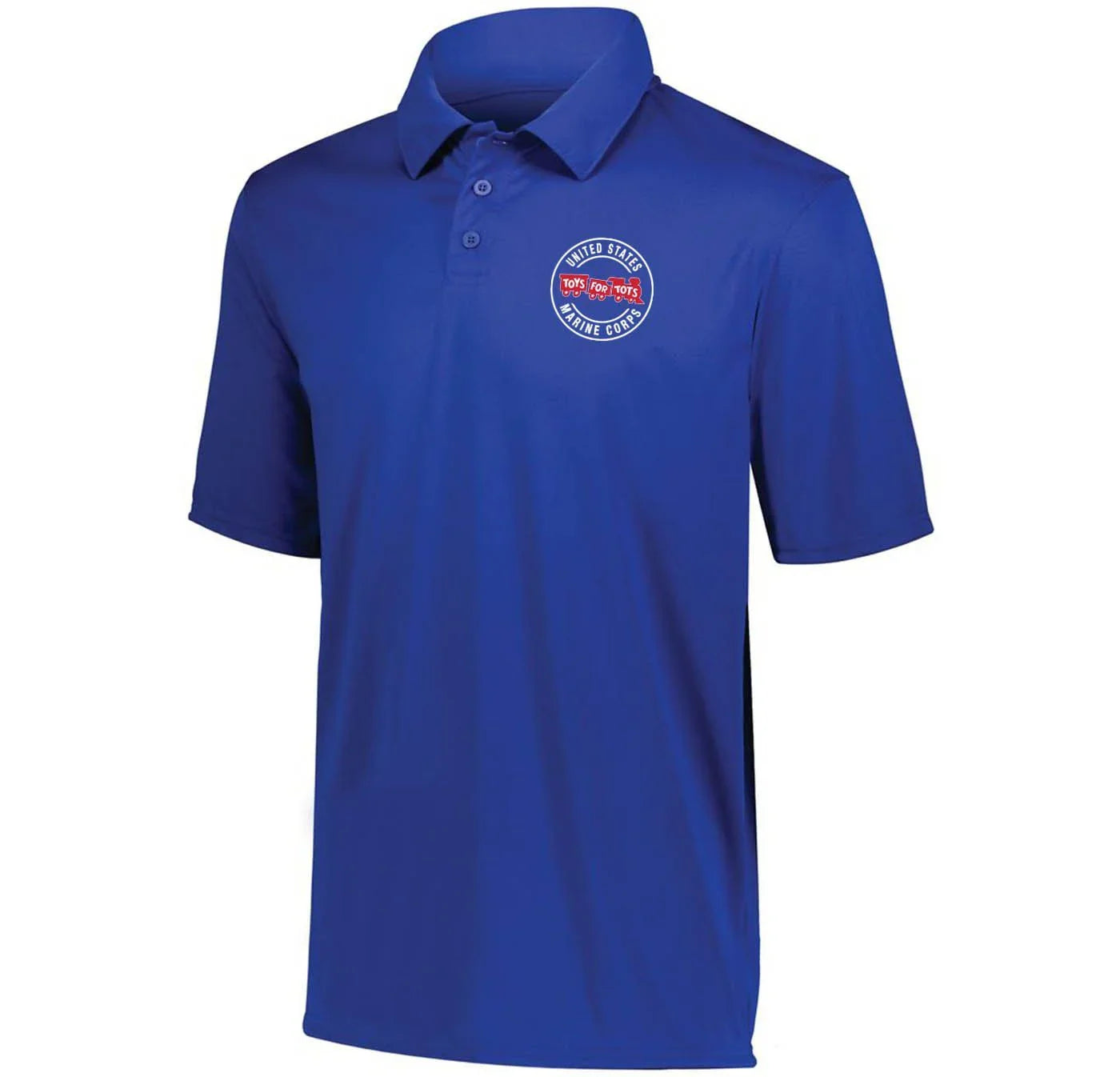 Circle TFT Chest Seal Screen-Printed Dri-Fit Performance Polo - TFT GIFT SHOP