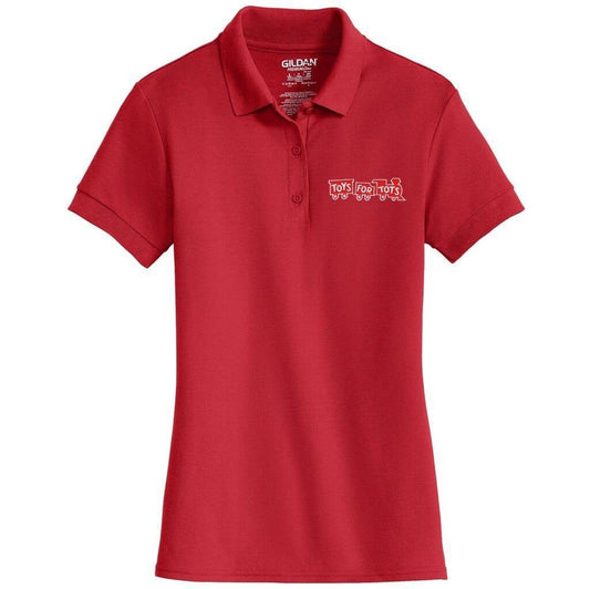 TFT Train Embroidered Women's Polo - TFT GIFT SHOP