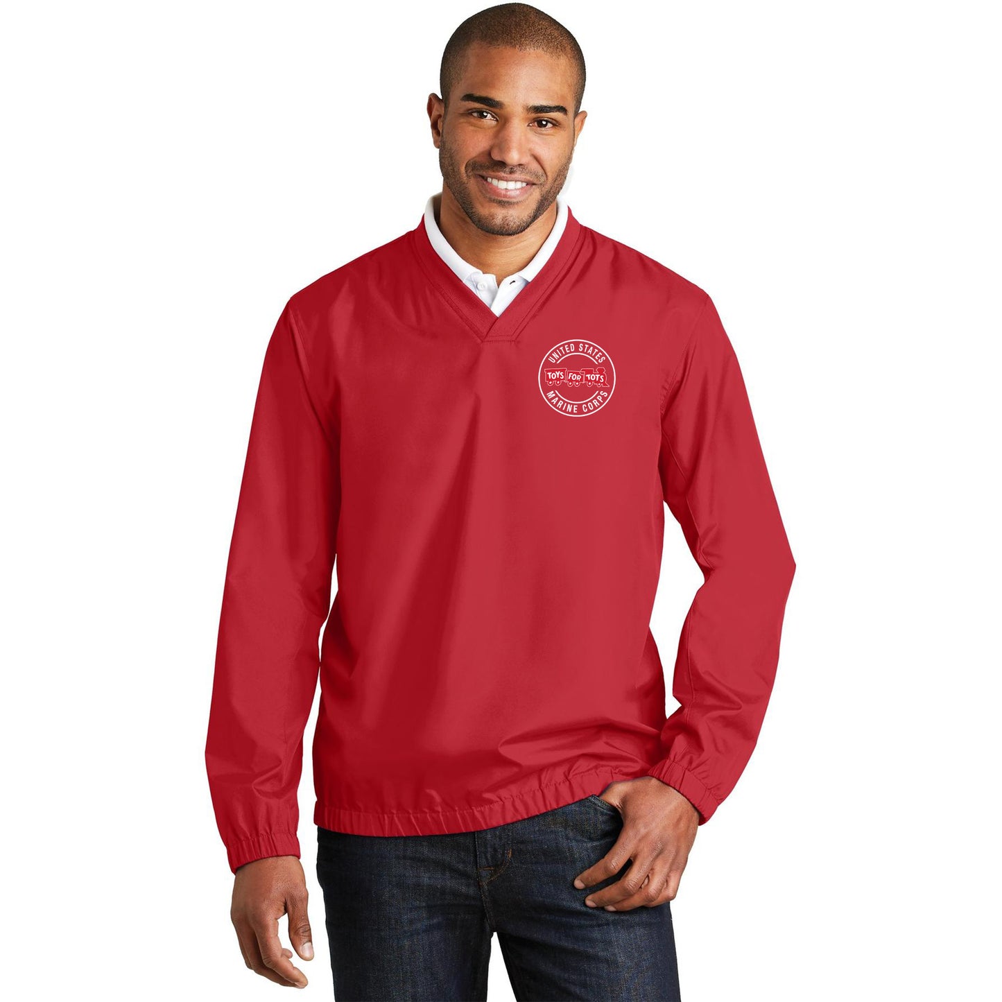 TFT Zephyr V-Neck Pullover Circle Chest Seal