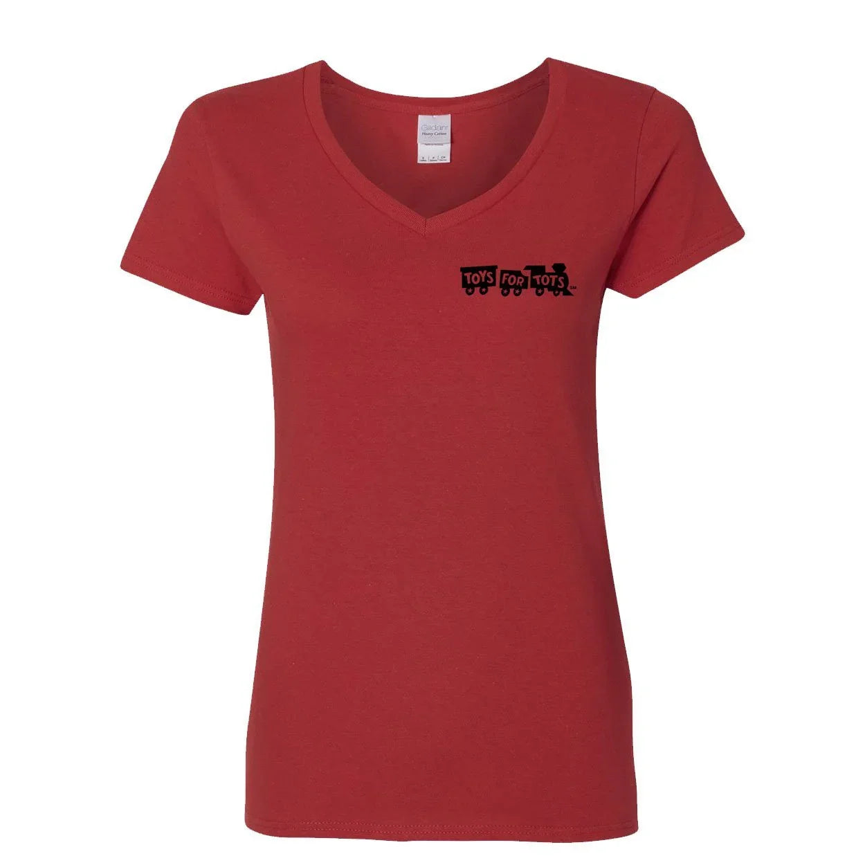 Black TFT Chest Seal Women's V-Neck - TFT GIFT SHOP