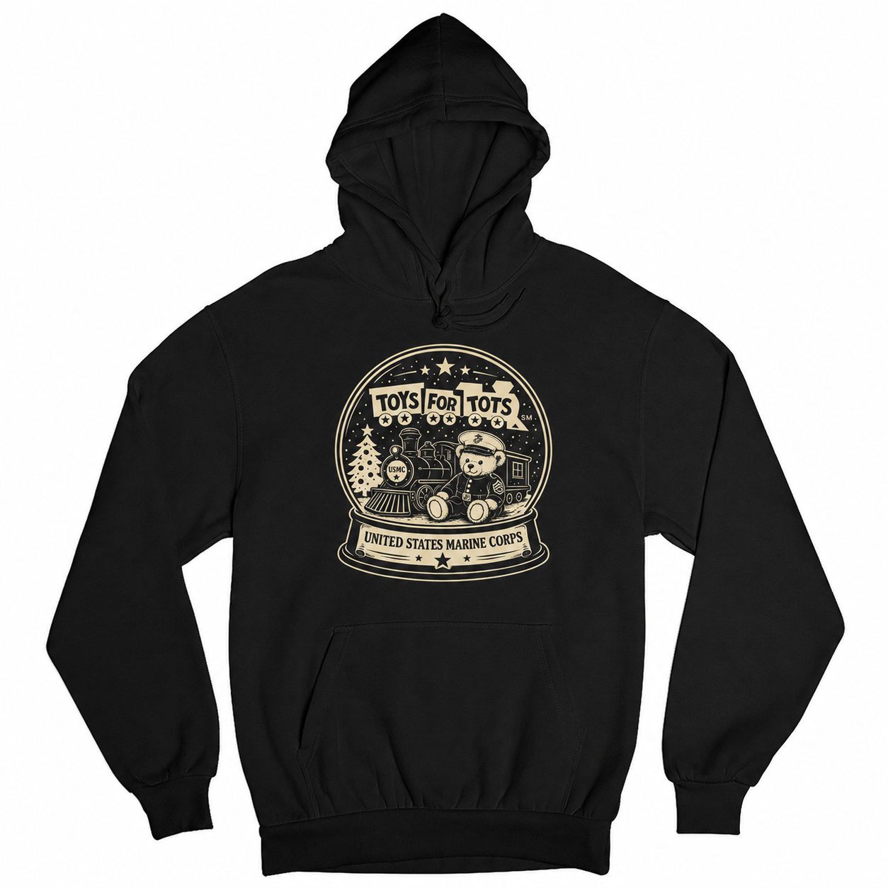 TFT SNOW GLOBE HOODIE hoodie - black