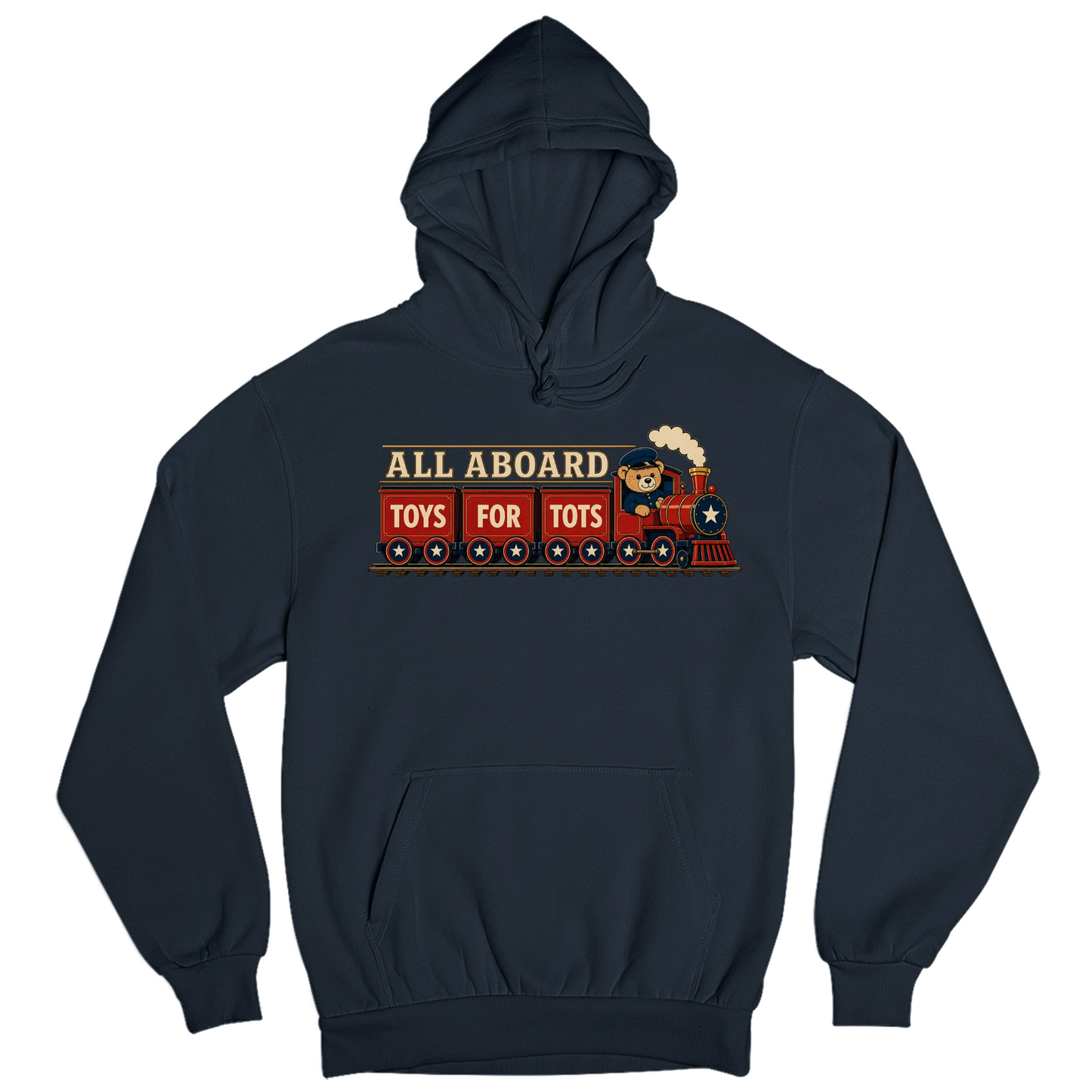 TFT ALL ABOARD HOODIE - NAVY