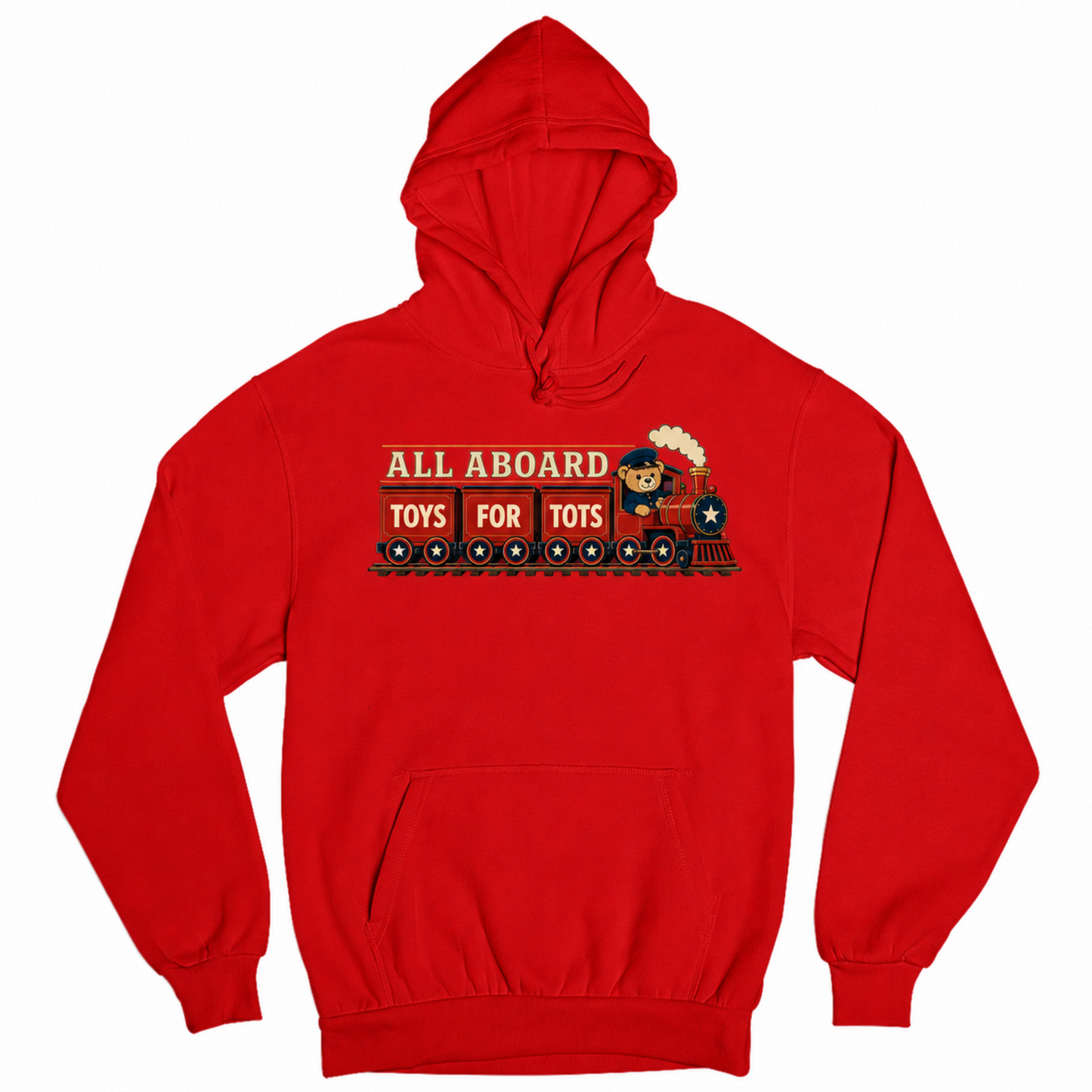 TFT ALL ABOARD HOODIE - RED