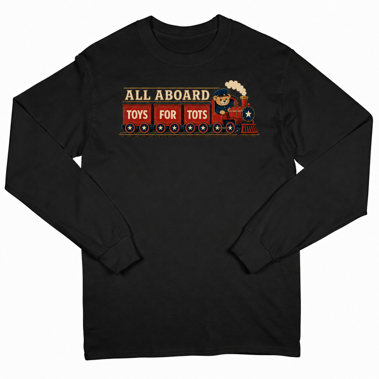 TFT ALL ABOARD LONG SLEEVE - Black