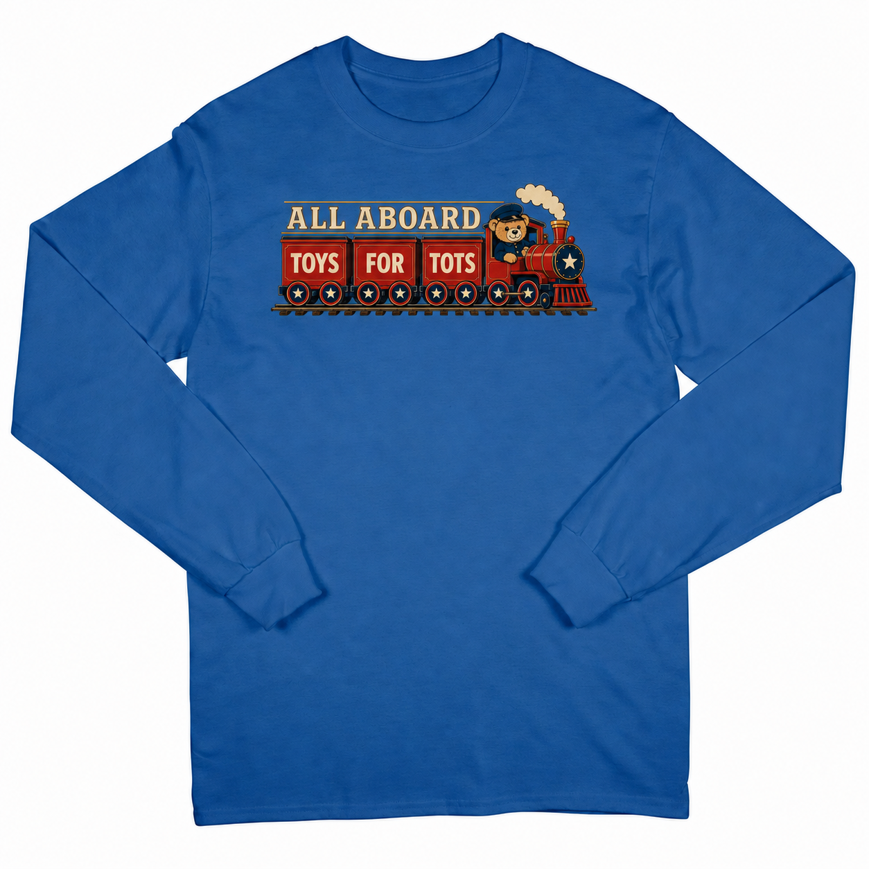 TFT ALL ABOARD LONG SLEEVE - Royal