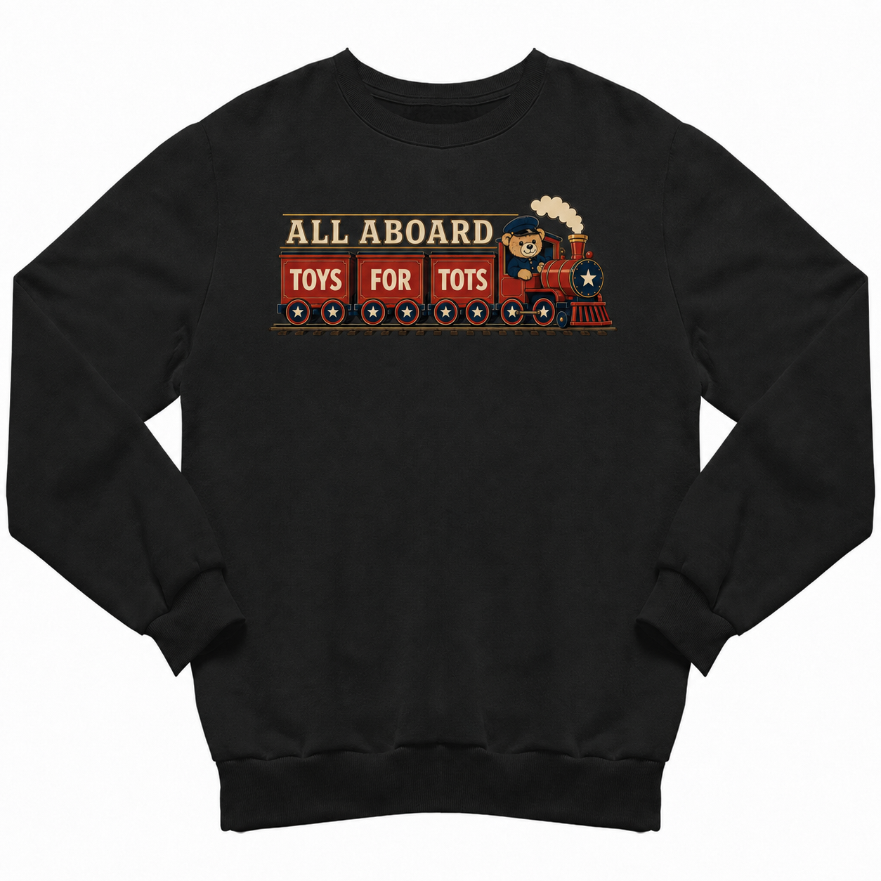 TFT ALL ABOARD SWEATSHIRT - Black