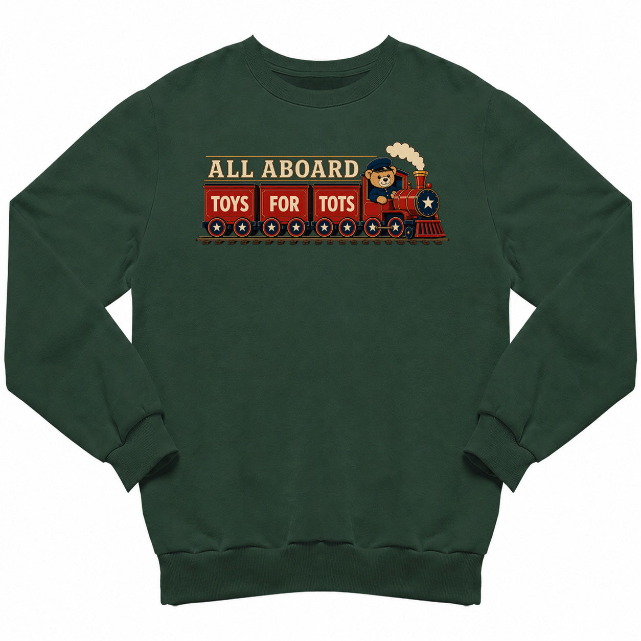 TFT ALL ABOARD SWEATSHIRT - Forest