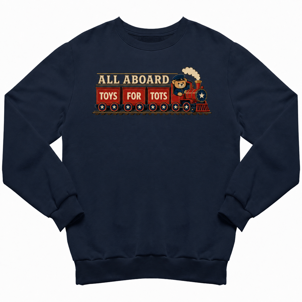 TFT ALL ABOARD SWEATSHIRT - Navy
